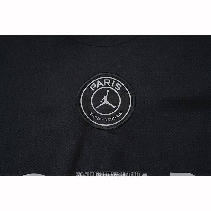 Tracksuit Paris Saint-Germain Jordan Short Sleeve 2025-2026 Black - Shorts